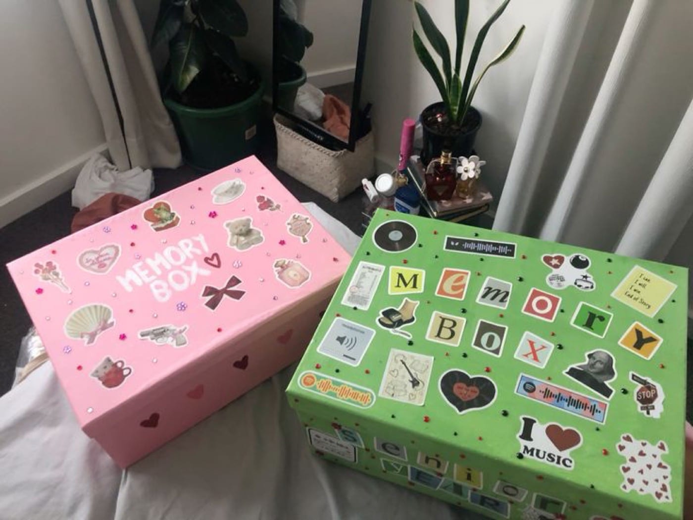 Boîte à souvenirs personnalisée