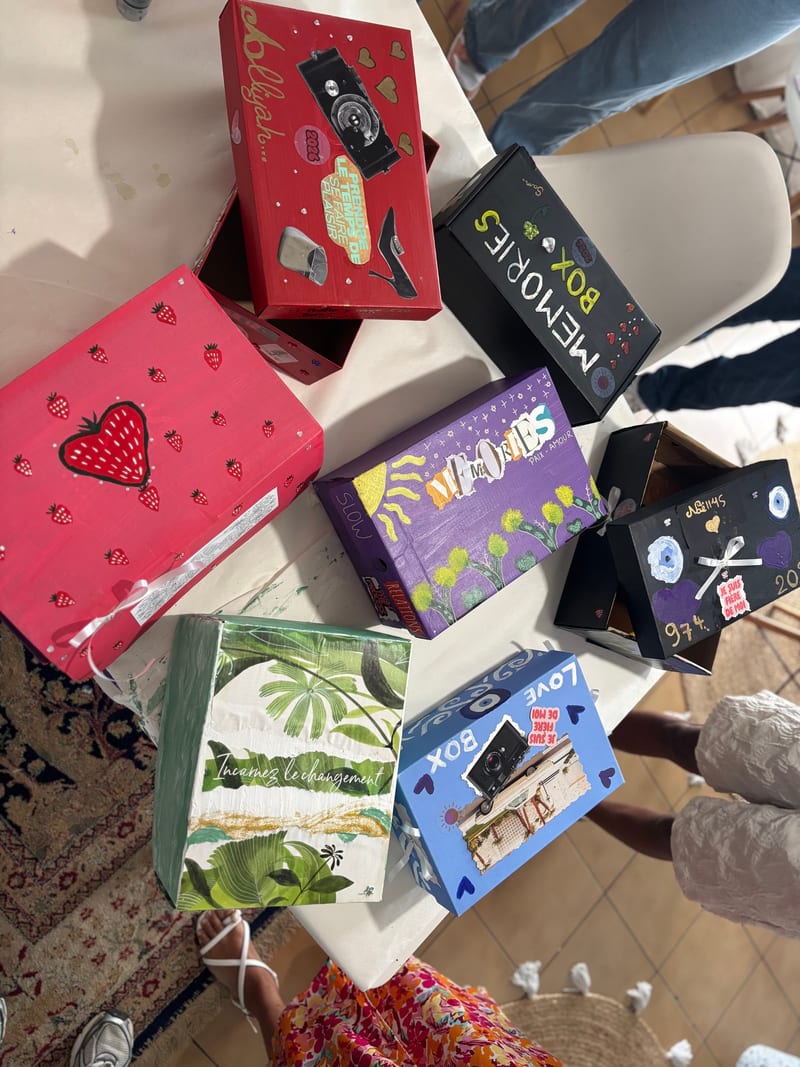 Atelier Boîte à souvenirs — souvenir